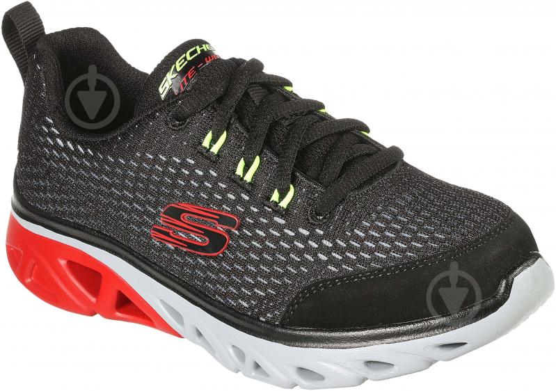 Кросівки Skechers Glide-Step 403800L BKRD р.38 чорні - фото 3