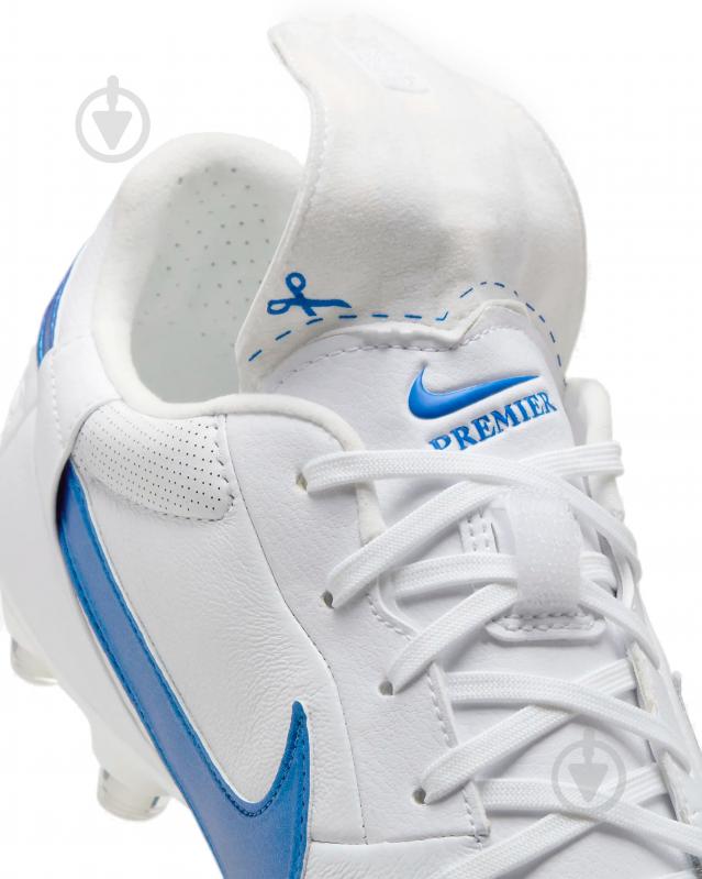 Бутсы Nike THE PREMIER III FG HM0265-103 р.41 белый - фото 7