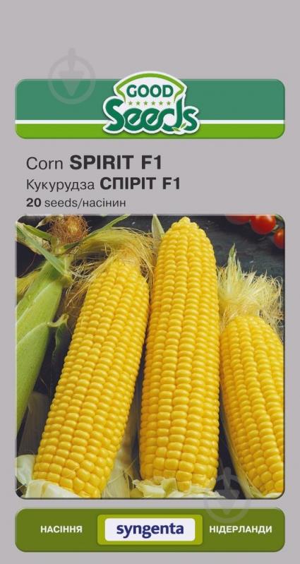 Семена Good Seeds кукурудза цукрова Спирит f1 20 шт. (4823099804238) - фото 1