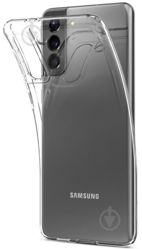 Чехол Spigen для Samsung Galaxy S21 Crystal Flex Crystal Clear ACS02447 - фото 6