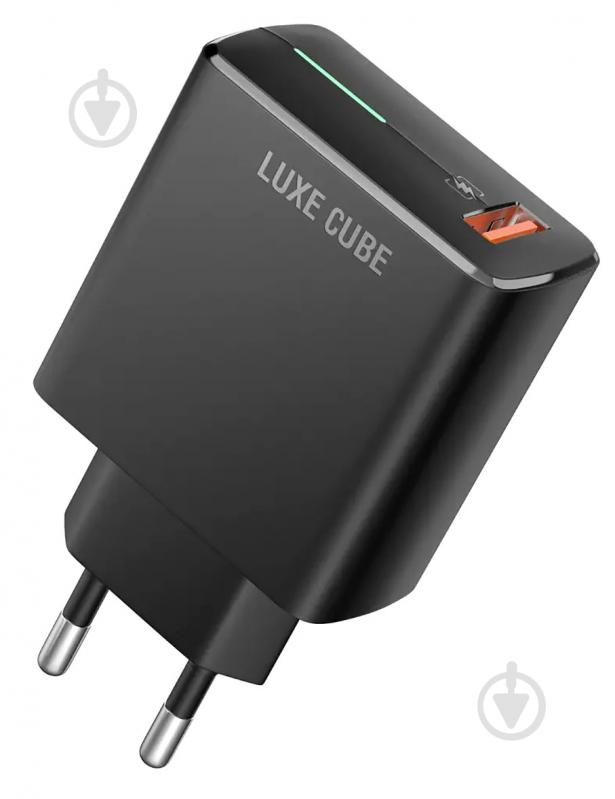 Сетевое зарядное устройство Luxe Cube ULTRA 18W QC3.0 черный - фото 1