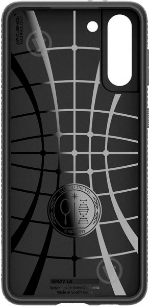 Чохол Spigen для Samsung Galaxy S21 Liquid Air Matte Black ACS02422 - фото 6