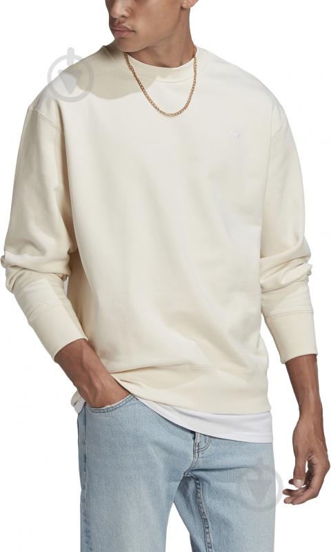 Свитшот Adidas PREMIUM CREW GN3375 р. M белый - фото 1