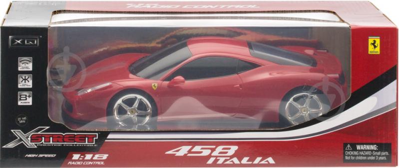 Автомобіль на р/к XQ Ferrari 458 Italia 1:18 XQRC18-9AA - фото 3