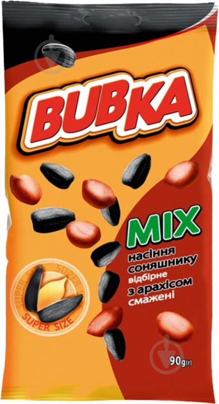 Семена подсолнечника TM BUBKA MIX с арахисом 90 г - фото 1