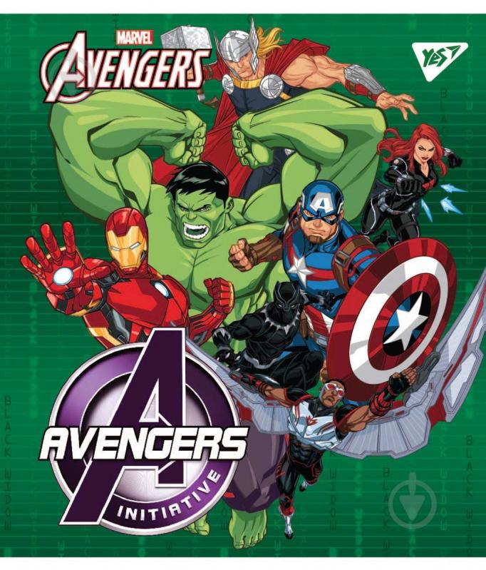 Тетрадь школьная 24 клетка Marvel YES - фото 3