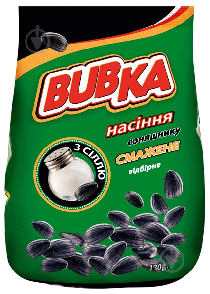 Насіння соняшника TM BUBKA з сіллю 130 г - фото 1