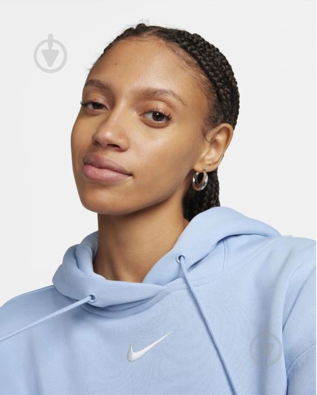 Джемпер Nike NSSTYLE FLC PO HOODIE OS DQ5860-441 р.S блакитний - фото 3