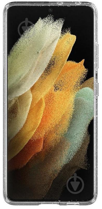 Чохол Spigen для Samsung Galaxy S21 Ultra Liquid Crystal Glitter Crystal Quartz ACS02348 - фото 1