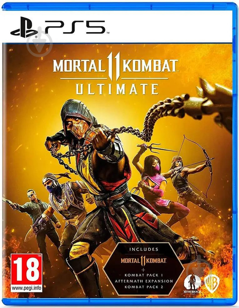 Игра Sony PS5 Mortal Kombat 11 Ultimate Edition (Blu-Ray) - фото 1