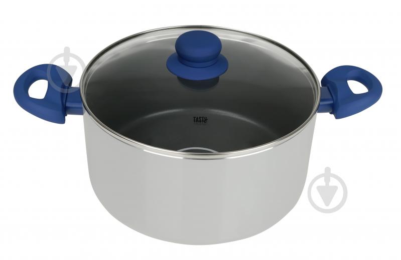 Кастрюля с крышкой Fackelmann Tasty 24 см 678540 - фото 1