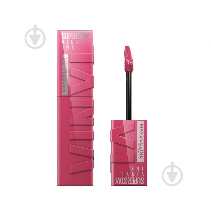 Помада жидкая Maybelline New York SuperStay Vinyl Ink 20 Coy 4,2 мл - фото 1