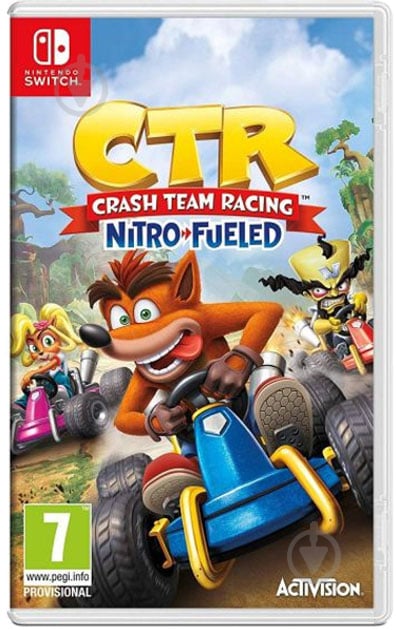 Гра NINTENDO Switch Crash Team Racing Nitro-Fueled (картридж) - фото 1