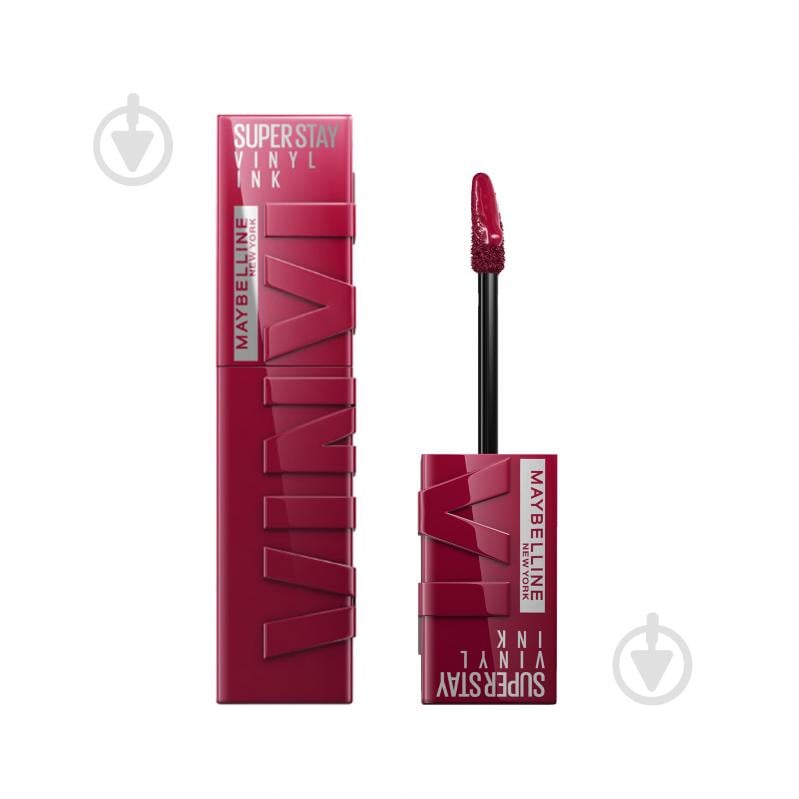 Помада рідка Maybelline New York SuperStay Vinyl Ink 30 Unrivaled 4,2 мл - фото 1