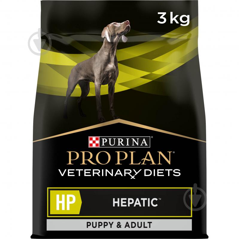 Корм сухий ProPlan by Purina VETERINARY DIETS HP Hepatic підтримання функції печінки при хронічній печінковій недос - фото 1