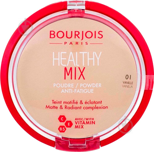 Пудра Bourjois HEALTHY MIX 01 Vanilla 11 г - фото 1