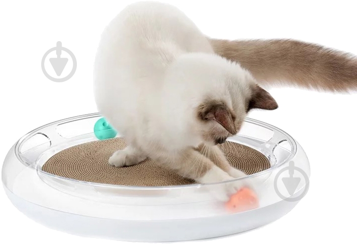 Игрушка PETKIT Fun Cat Scratcher 4 in 1 прозрачный (FUN4IN1) - фото 3 Игрушка PETKIT Fun Cat Scratcher 4 in 1 прозрачный (FUN4IN1) - фото 3