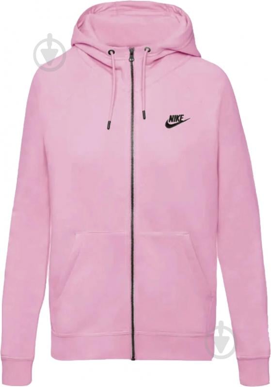 Джемпер Nike NSESSNTL FLC FZ HOODIE DX2317-522 р.XS розовый - фото 3