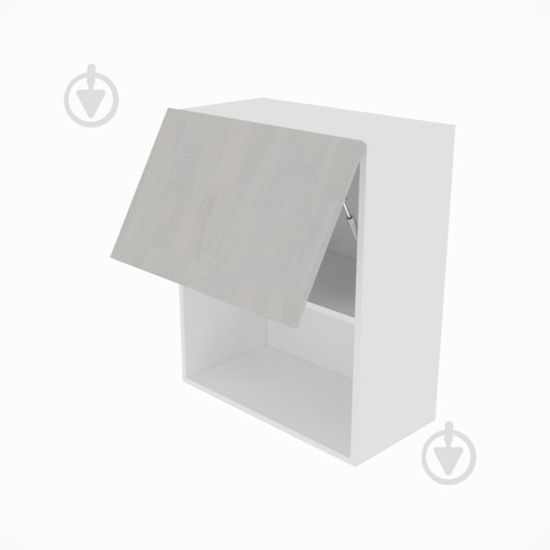 Шкаф Софи (В 60Б п/микроволн.(720)) шелковый камень/белый Світ Меблів - фото 2