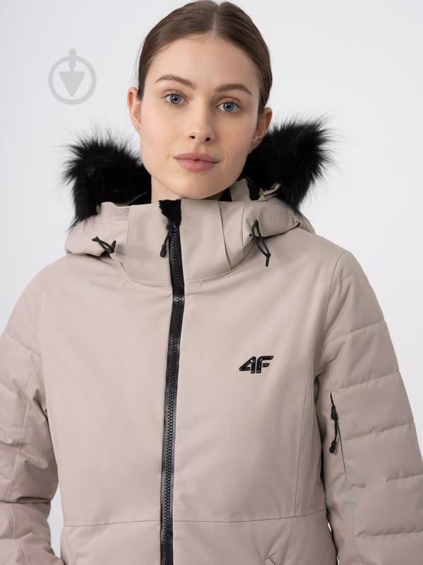 Куртка жіноча 4F TECHNICAL JACKET F337 4FAW23TTJAF337-83S р.S рожева - фото 3