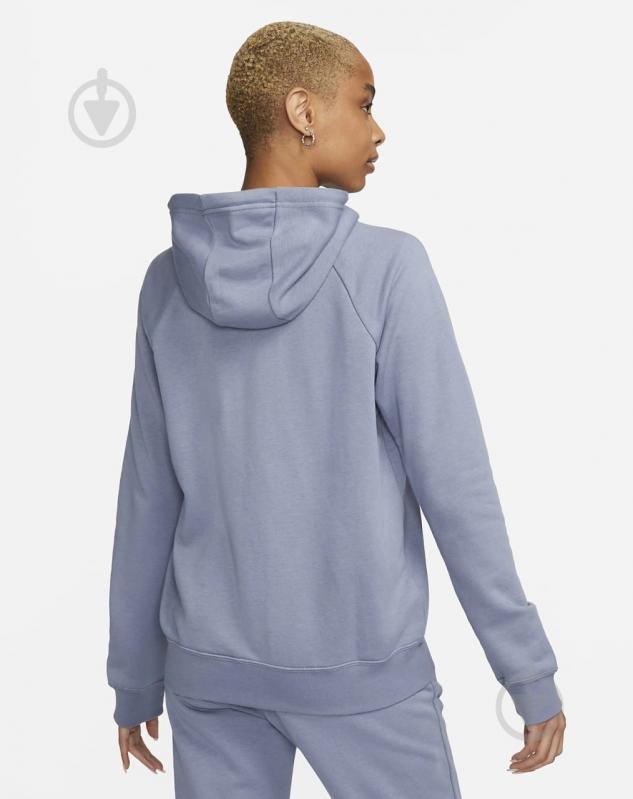 Джемпер Nike NSESSNTL FLC FZ HOODIE DX2317-493 р.XS синий - фото 2