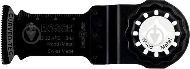 Полотно пиляльне занурювальне Bosch Starlock BIM AIZ 32 APB Wood/Metal 2608661644 - фото 1