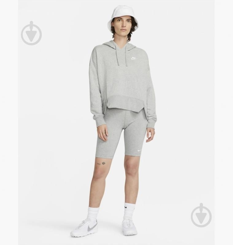 Джемпер Nike NSCLUB FLC HOODIE SSNL DV5645-063 р.XS сірий - фото 5