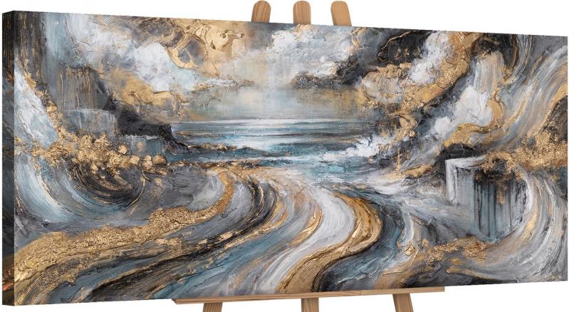 Картина на полотні Золото вітрів 50x115 см YS-Art - фото 1