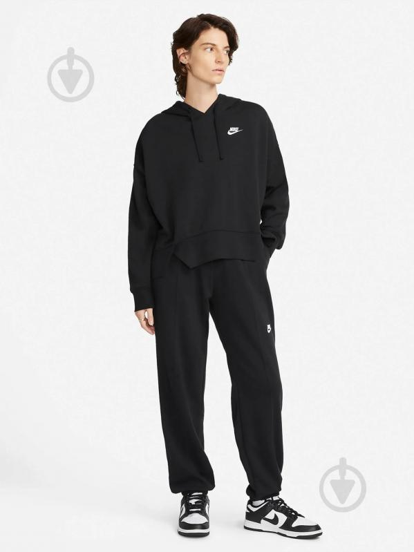 Джемпер Nike NSCLUB FLC HOODIE SSNL DV5645-010 р.XS чорний - фото 5