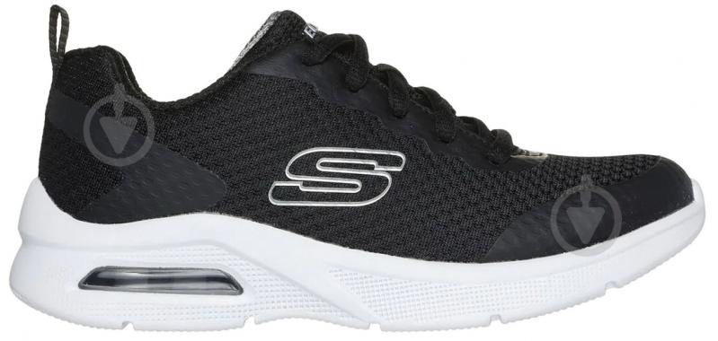 Кроссовки Skechers MICROSPEC MAX 403819L BLK р.35 черные - фото 1