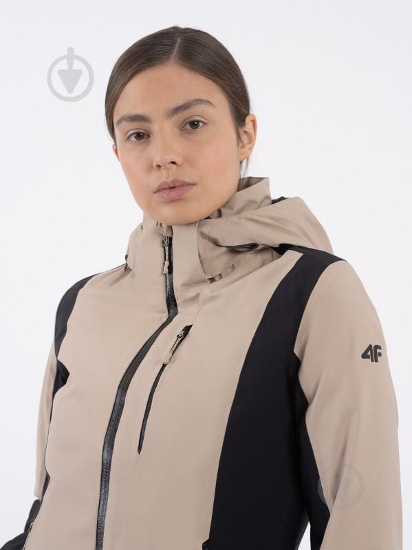 Куртка жіноча 4F TECHNICAL JACKET F340 4FAW23TTJAF340-82S р.M рожева - фото 2