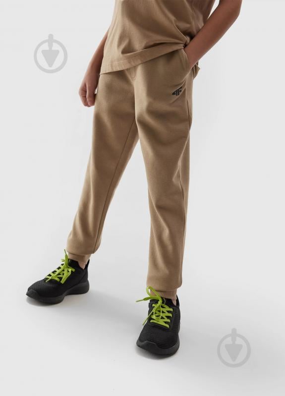 Брюки 4F 4FJAW23TTROM411-83S р. 128 бежевый - фото 2 Брюки 4F 4FJAW23TTROM411-83S р. 128 бежевый - фото 2