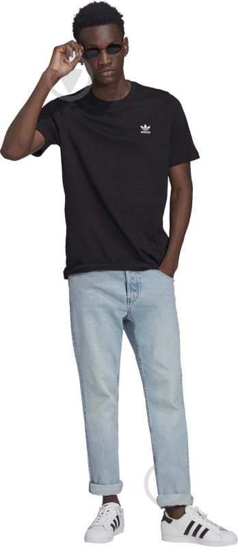 Футболка Adidas ESSENTIAL TEE GN3416 р.XL черный - фото 3 Футболка Adidas ESSENTIAL TEE GN3416 р.XL черный - фото 3
