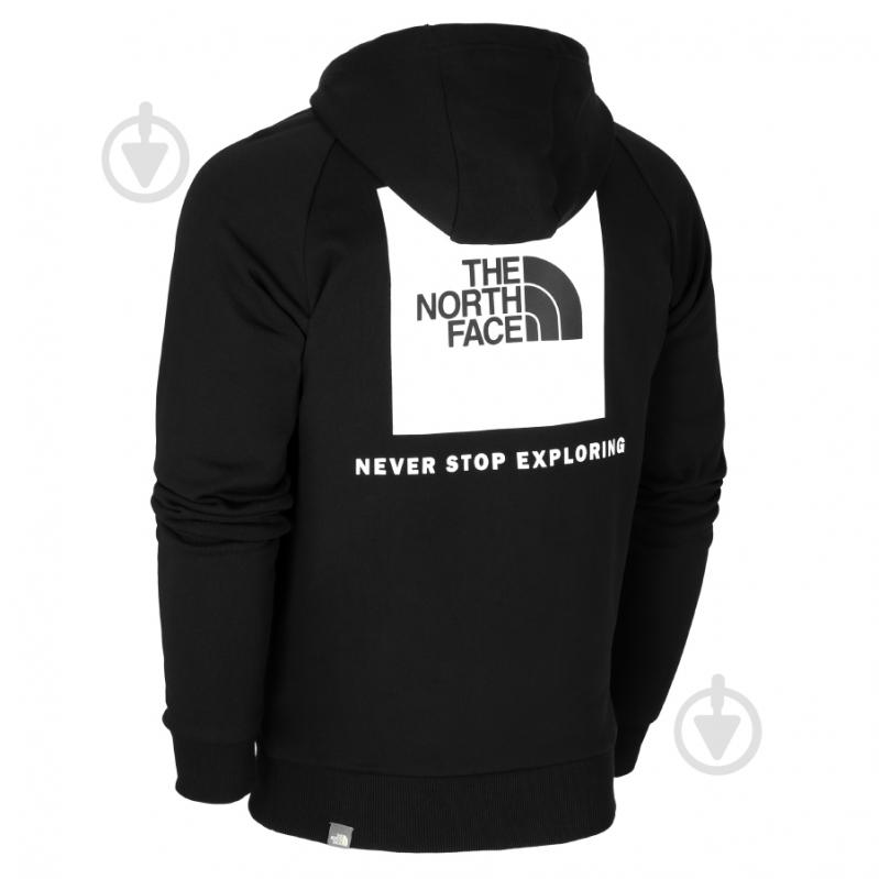 Джемпер THE NORTH FACE M RAGLAN REDBOX HOODIE - EU NF0A2ZWUKY41 р.S чорний - фото 2