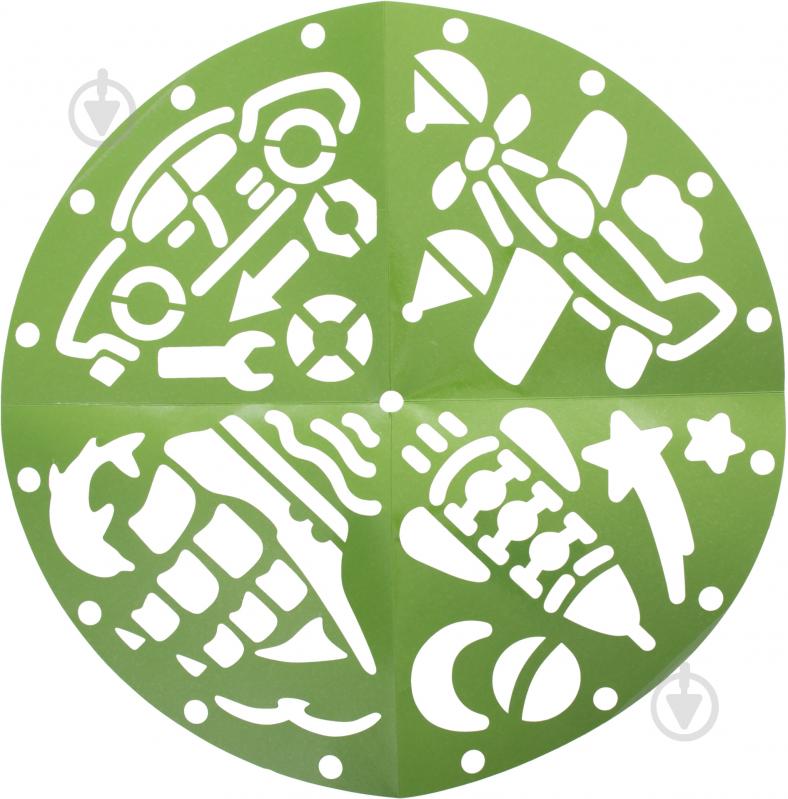 Трафарет Рисуем на асфальте 2145  55 мм Ranok-Creative - фото 3