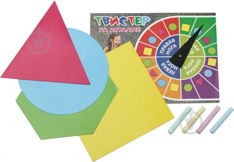 Трафарет Рисуем на асфальте Твистер  55 мм Ranok-Creative - фото 3