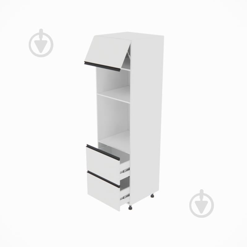 Шкаф під духовку та НВЧ-піч Софі ( П 60 ДШ п/мікрохв. (720) LUX ) білий/білий Світ Меблів - фото 2 Шкаф під духовку та НВЧ-піч Софі ( П 60 ДШ п/мікрохв. (720) LUX ) білий/білий Світ Меблів - фото 2