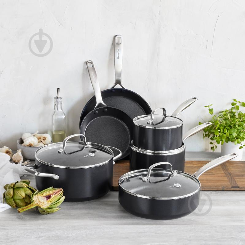Набор посуды GreenPan Copenhagen 5 предметов 16/20/24 см 1,59/3,1/4,95 л CC005215-001 - фото 8 Набор посуды GreenPan Copenhagen 5 предметов 16/20/24 см 1,59/3,1/4,95 л CC005215-001 - фото 8
