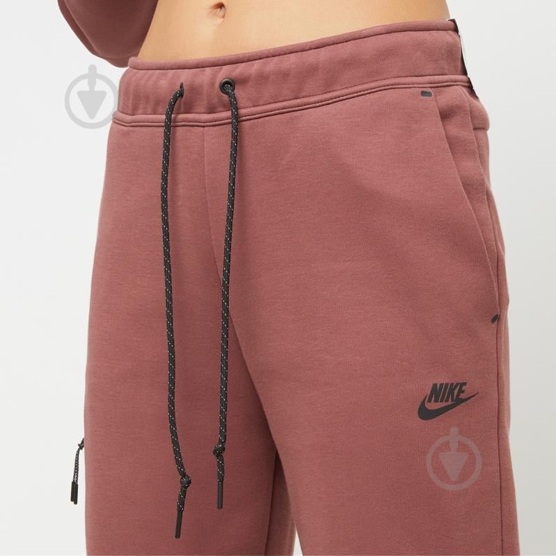 Брюки Nike W NSW TCH FLC WR FZ HDY HV6779-218 р.L коричневый - фото 3