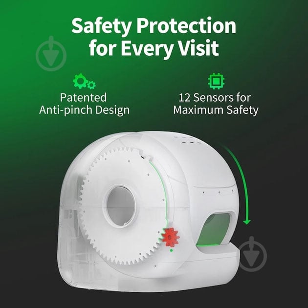 Лоток PETKIT автоматичний Purobot Max Pro with Camera (P9904) - фото 8 Лоток PETKIT автоматичний Purobot Max Pro with Camera (P9904) - фото 8