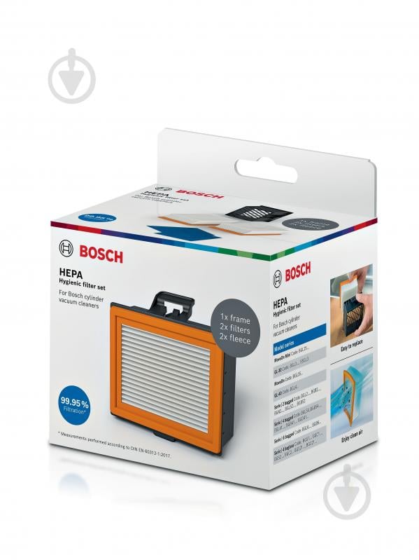 HEPA-фильтр Bosch BBZ160HF - фото 1 HEPA-фильтр Bosch BBZ160HF - фото 1