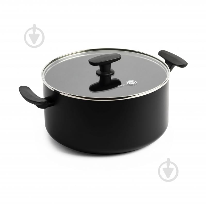 Кастрюля с крышкой GreenPan Smart, 24 см, 5,1 л (CC005195-001) - фото 1 Кастрюля с крышкой GreenPan Smart, 24 см, 5,1 л (CC005195-001) - фото 1