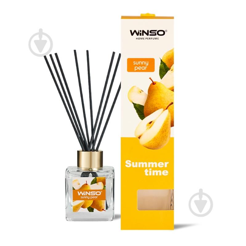 Ароматизатор подвесной WINSO Summer Time" Sunny Pear 991920 50 мл - фото 1