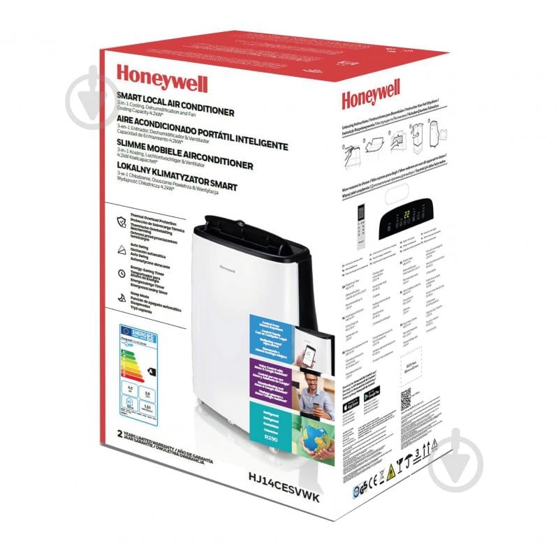 Кондиціонер мобільний Honeywell HJ14CESVWK - фото 16