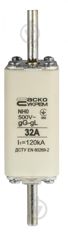 Предохранитель плавкий АСКОУКРЕМ NH0 32A gG A0050010019 - фото 1