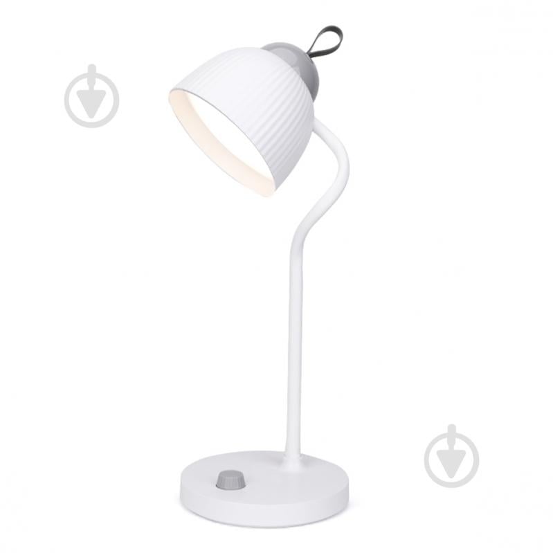 Настільна лампа акумуляторна Quantum LED SORENTO 1x4,5 Вт білий QM-TL1020 - фото 3