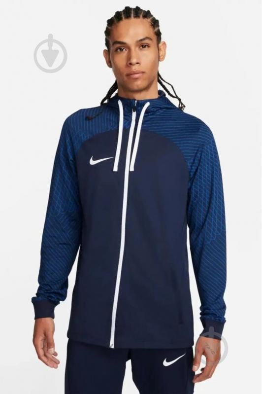 Джемпер Nike NK DF STRK23 HD TRK JKT K DR2571-451 р.L синий - фото 1