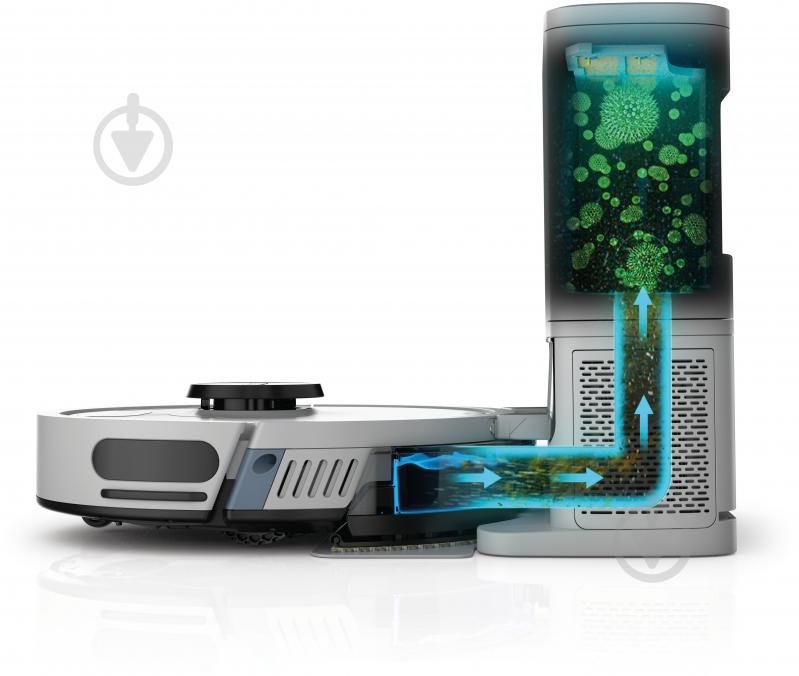Робот-пылесос Shark Matrix Plus 2-in-1 with Auto Empty System RV2620WAEUWH - фото 4