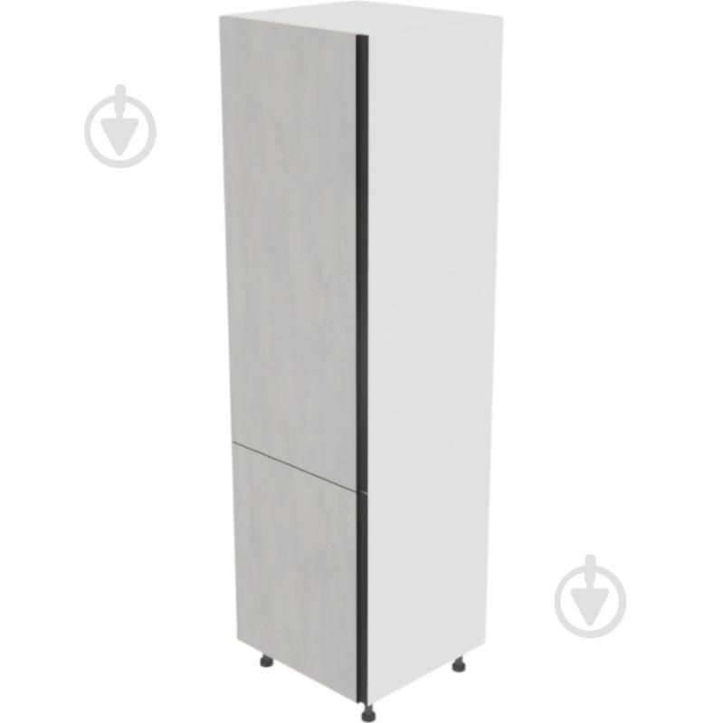 Шафа під холодильник Софі (П 60 Х (720)) глиняний сірий/білий Світ Меблів - фото 1 Шафа під холодильник Софі (П 60 Х (720)) глиняний сірий/білий Світ Меблів - фото 1