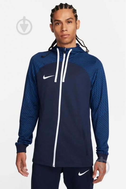 Джемпер Nike NK DF STRK23 HD TRK JKT K DR2571-451 р.M синий - фото 1